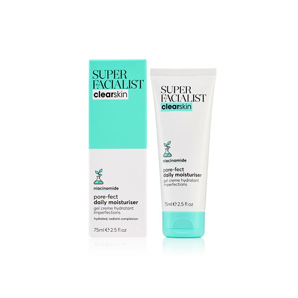 Super Facialist Clear Skin Practically pore-fect Daily Moisturiser 75ml Arckrém