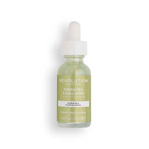 Revolution Skincare Green Tea & Collagen szérum zöldtea kivonattal és kollagénnel 30ml