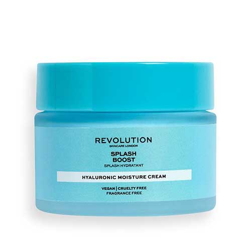 Revolution Skincare Splash Boost Feszesítő Arckrém Hyaluronsavval 50ml