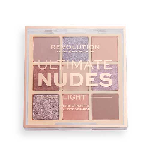 Revolution Ultimate Nudes szemhéjpaletta Light