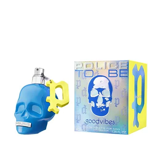 Police to be Good Vibes Edt férfiaknak 40 ml