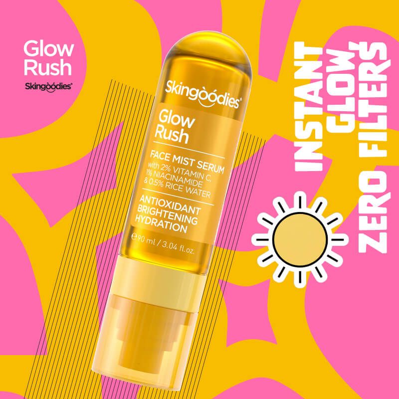 Skingoodies Glow Rush Arcszérum Permet 90ml