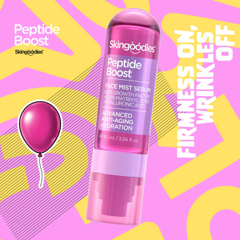 Skingoodies Peptide Boost Arcszérum Permet 90ml