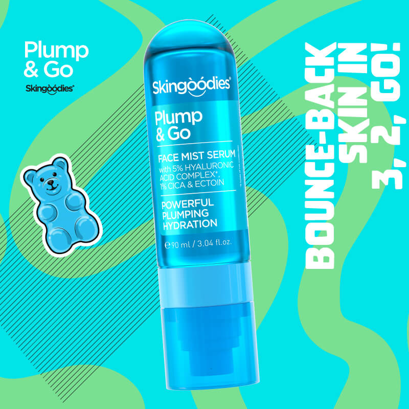 Skingoodies Plump & Go Arcszérum Permet 90ml