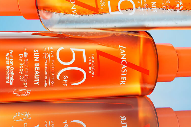 Lancaster Sun Beauty Dry Body Oil Fényvédő Szárazolaj SPF30 150ml