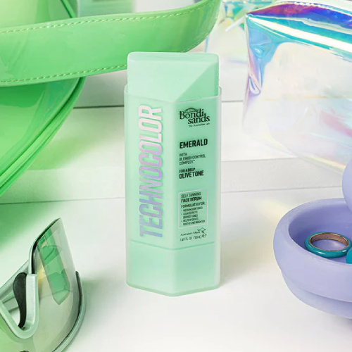 Bondi Sands Technocolor Face Serum Emerald önbarnító szérum arcra 50 ml
