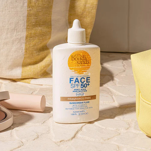 Bondi Sands Everyday Face Fluid Illatmentes Fényvédő Arcra SPF50+ 50 ml