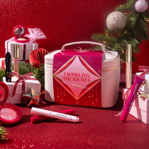Catrice TWINKLING TREASURES Adventi Kalendárium + Neszeszer táska