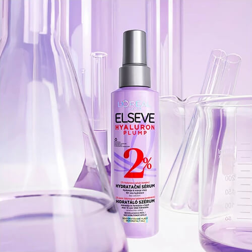 L'Oréal Paris Elseve Hyaluron Plump Hidratáló Szérum 2% Ápoló Hialuronsavas Hatóanyag-Kombinációval, 150 ml