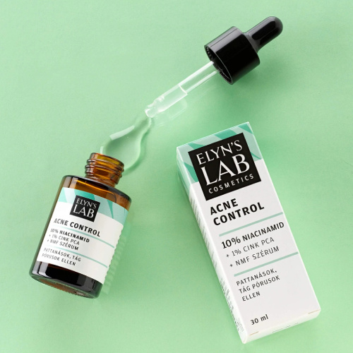 Elyn's Lab Acne Control 10% Niacinamid + 1% Cink PCA + NMF Szérum