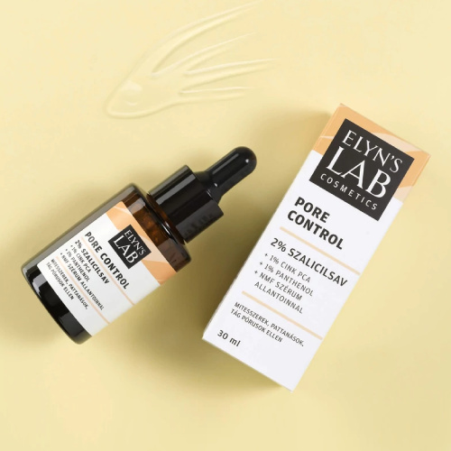 Elyn's Lab Pore Control 2% Szalicilsav + 1% Cink PCA + 1% Panthenol szérum