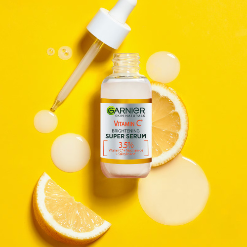 Garnier Skin Naturals Ragyogást Adó Szuper Szérum C-Vitaminnal, 30 ml