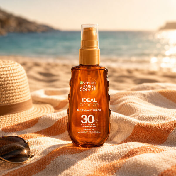 Garnier Ambre Solaire Golden Touch fényvédő napolaj SPF 30, 150ml