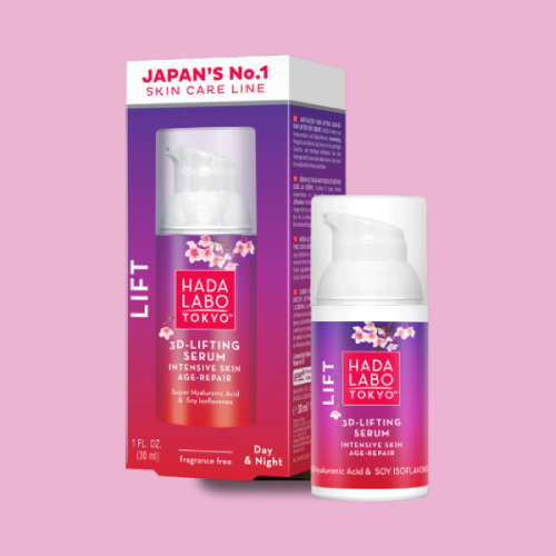 Hada Labo Tokyo 3D-Lifting Serum Intensive Skin Age Repair - Intenzív Feltöltő Szérum - 30 ml