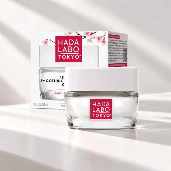 Hada Labo Tokyo Absolute Smoothing & Moisturising Cream - Hidratáló és puhító krém - 50 ml
