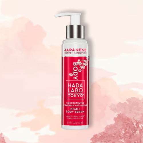 Hada Labo Tokyo Concentrated Firming & Anti-Aging Night Body Serum - Koncentrált testszérum Anti-Aging formulával - 150 ml