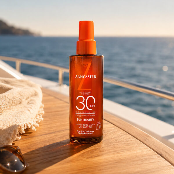 Lancaster Sun Beauty Dry Body Oil Fényvédő Szárazolaj SPF30 150ml