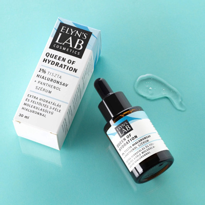 Elyn's Lab Queen of Hydration 1% Hialuron Szérum Panthenollal