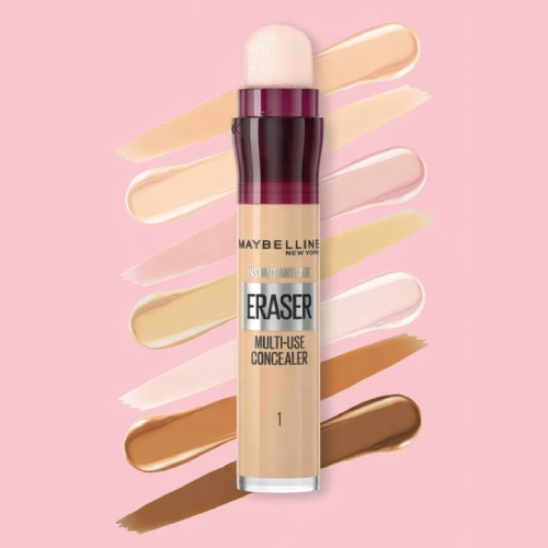 Maybelline Instant Anti Age Eraser Öregedésgátló Szemkörnyék Korrektor, 00 Ivory