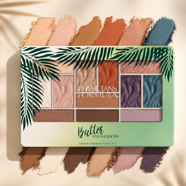 Physicians Formula Butter Szemhéjpúder Paletta - Tropical