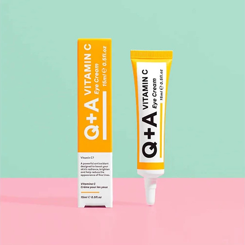 Q+A C-vitaminos Szemkörnyékápoló krémszérum 15ml