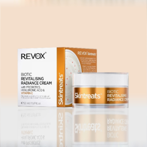 REVOX B77 SKINTREATS BIOTIC REVITALIZÁLÓ RAGYOGÁSFOKOZÓ ARCKRÉM, 50ml