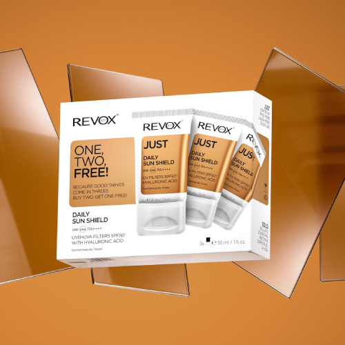 Revox B77 JUST Daily Sunshield SPF50+ Fényvédő Szett 90ml (3x30ml)
