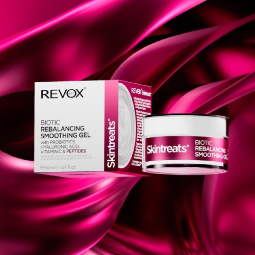 REVOX B77 SKINTREATS BIOTIC KIEGYENSÚLYOZÓ BŐRSIMÍTÓ GÉL, 50ml