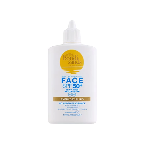 Bondi Sands Everyday Face Fluid Illatmentes Fényvédő Arcra SPF50+ 50 ml