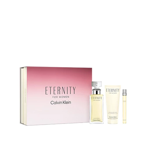 Calvin Klein Eternity for Women Edp 100ml + Body Lotion 100ml + Pen Spray 10ml illatszett