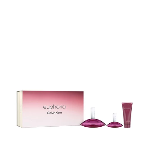 Calvin Klein Euphoria for Women Edp 100ml + Edp 30ml + Body Lotion 100ml illatszett