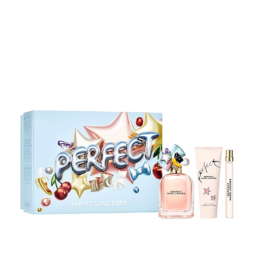 Marc Jacobs Perfect Edp 100ml + Body Lotion 75ml + Pen Spray 10ml illatszett