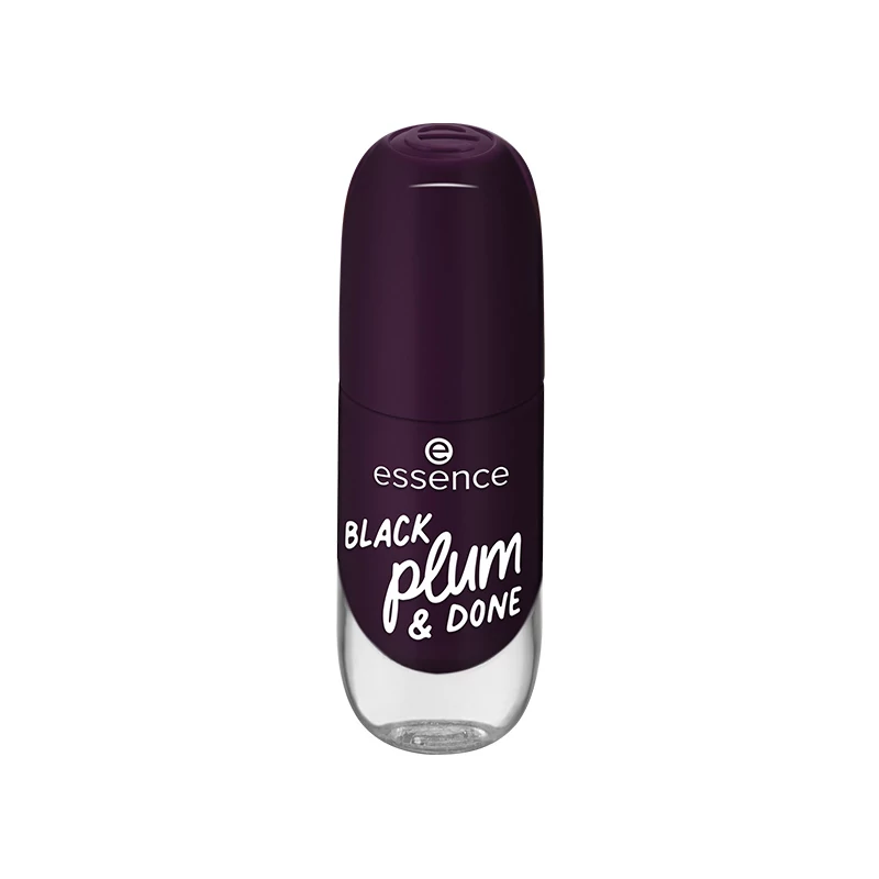 Essence gél körömlakk 84 BLACK plum & DONE