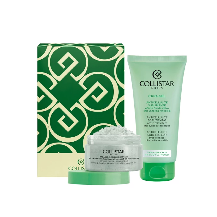 Collistar Crio Gel AntiCellulite Szett 175ml + 150g