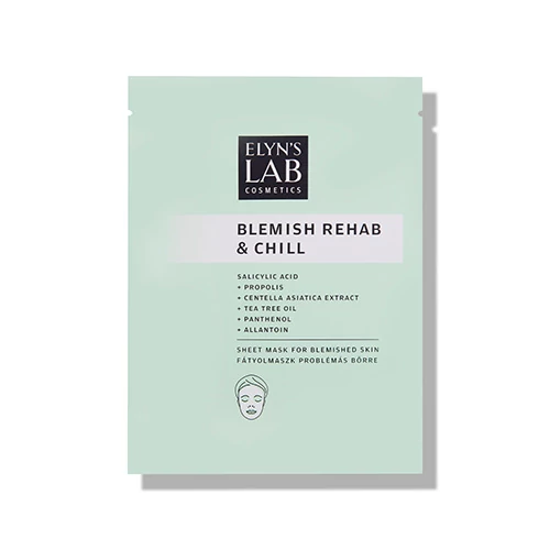 Elyn's Lab Blemish Rehab & Chill fátyolmaszk problémás bőrre