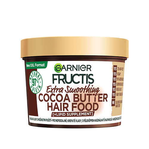 Garnier Fructis Hair Food Extra Smoothing Cocoa Butter Hajpakolás