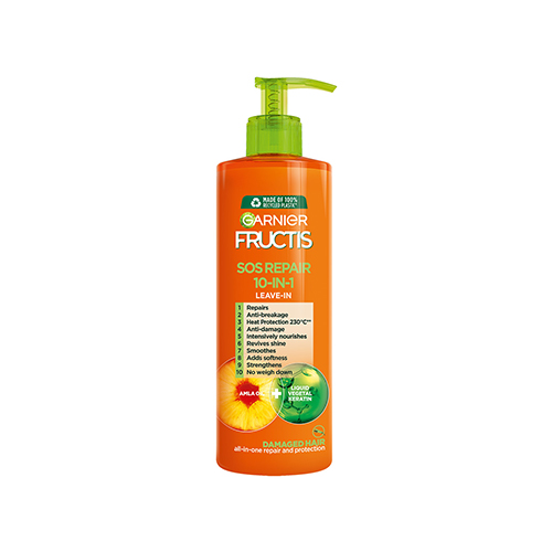 Garnier Fructis SOS Repair 10in1 Nem Kiöblítendő Hajápoló Krém 400 ml