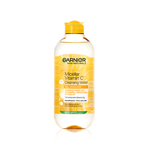 Garnier Skin Naturals Ragyogást Adó C-Vitaminnal Gazdagított Micellás Víz, 400 ml