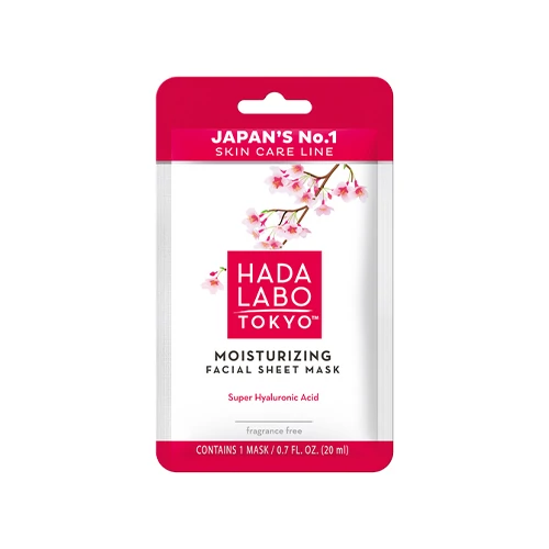 Hada Labo Tokyo Moisturizing Facial Sheet Mask - Hidratáló fátyolmaszk