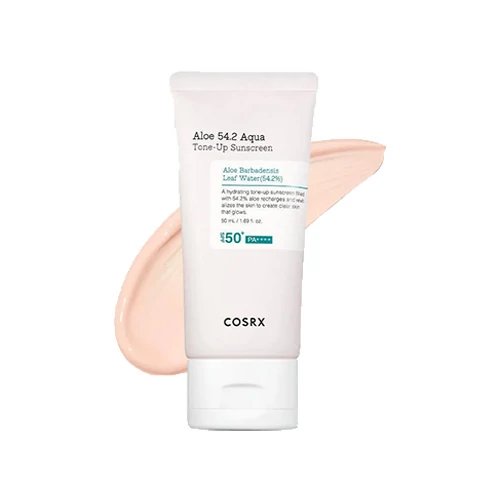 COSRX Aloe Aqua Tone-Up Fényvédő SPF50+PA++++ 50ml