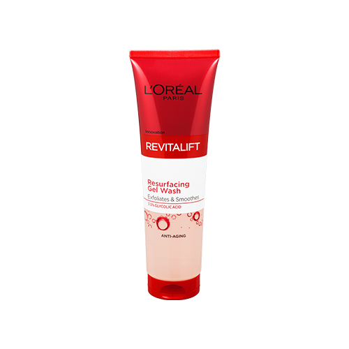 L'Oréal Paris Revitalift bőrfelszín-szépítő arctisztító gél 3,5% glikolsavval