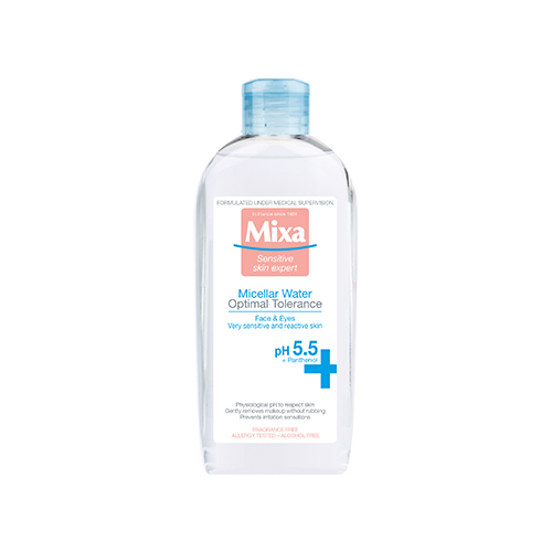 Mixa Optimal Tolerance Micellás Víz Érzékeny és Reaktív Bőrre, 400 ml
