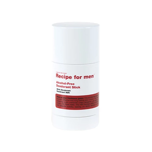 Recipe For Men Alcohol Free Deodorant Stick Dezodor 75ml