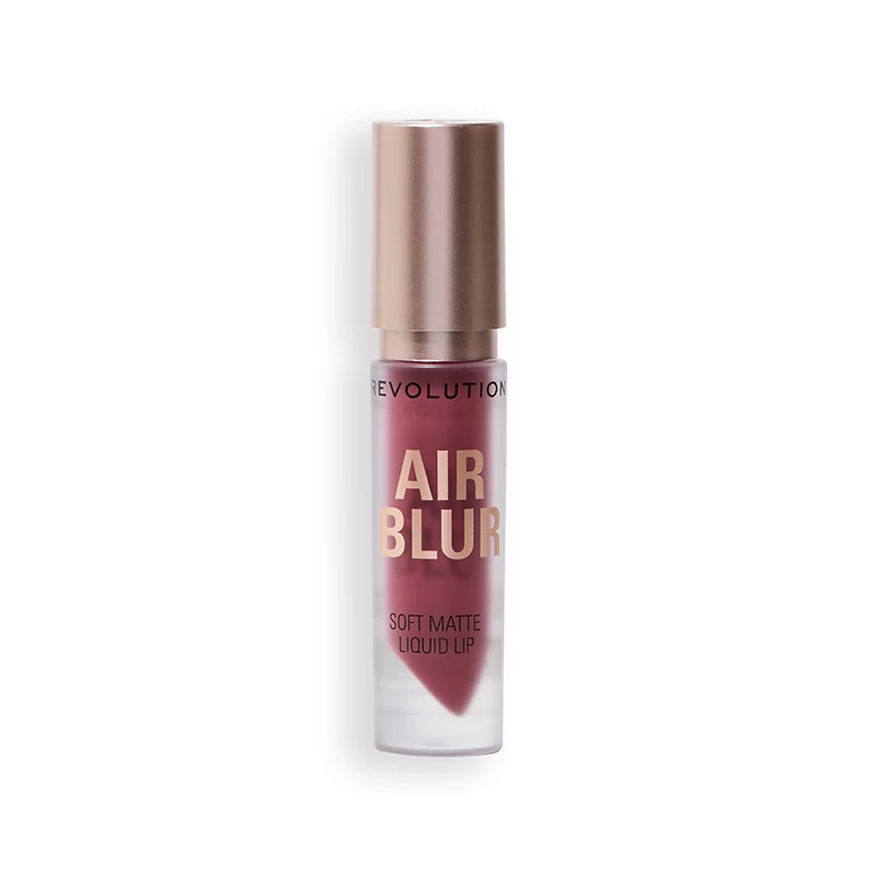 Revolution Air Blur Matte Liquid Lipstick Black Cherry
