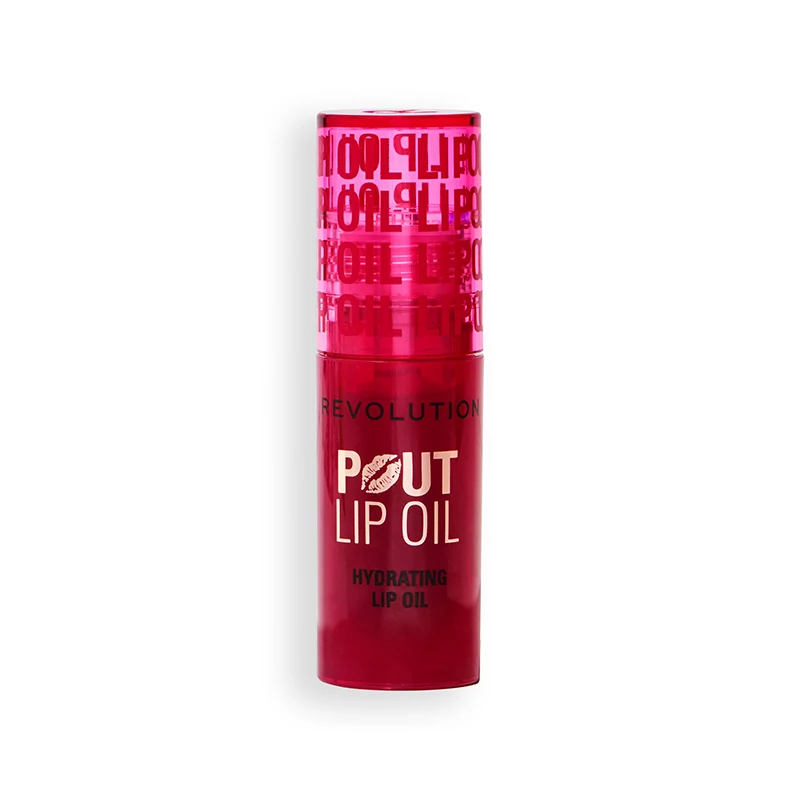 Revolution Pout Lip Oil Ajakolaj Cherry Red