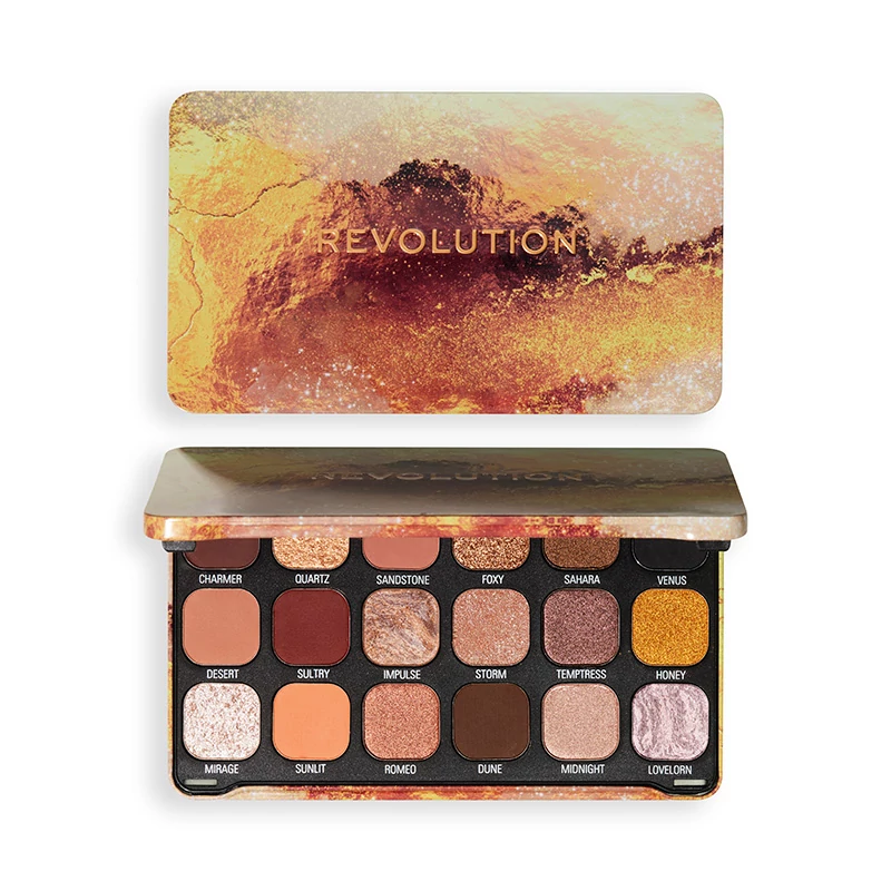Revolution Forever Flawless Szemhéjpúder Paletta Bronze Temptation