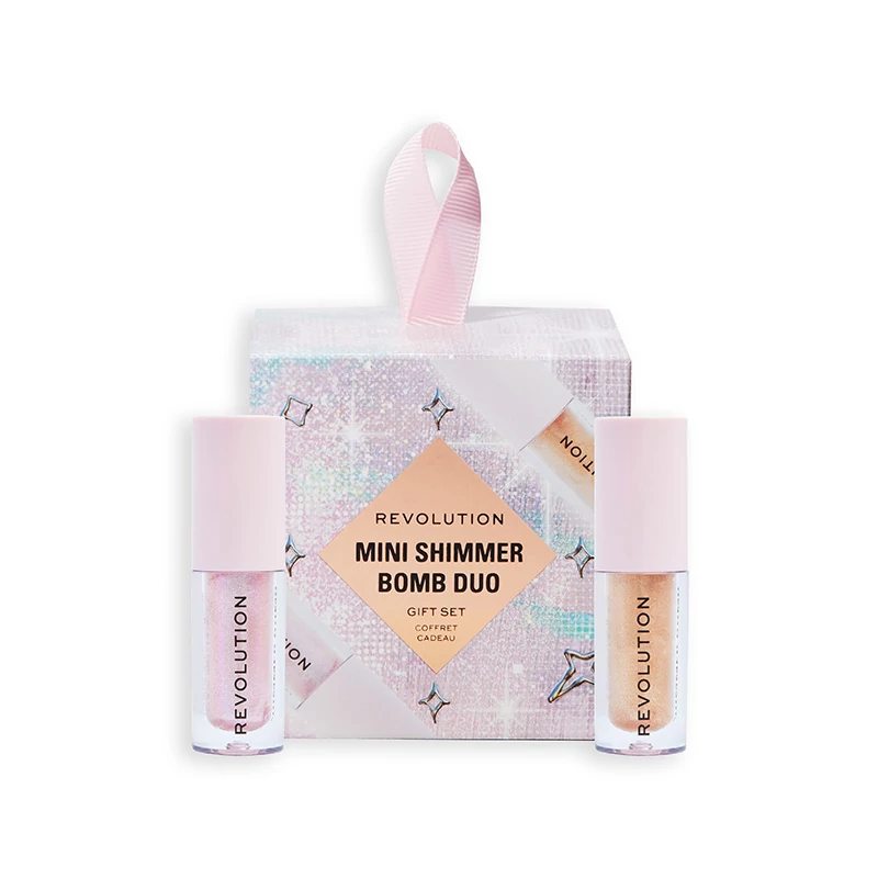 Makeup Revolution Mini Shimmer Bomb Lip Duo Ajándékcsomag