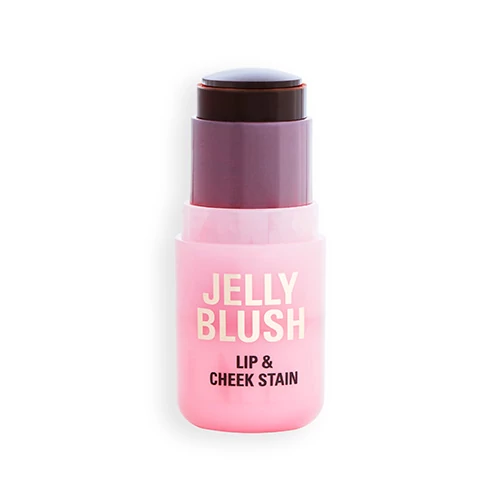 Revolution Jelly Blush Stick Lip and Cheek Stain Peach Orange