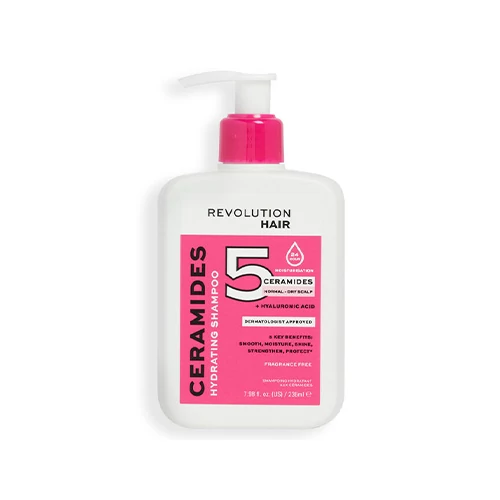 Revolution Hair 5 Ceramidos + Hialuronsavas Sampon, 250ml